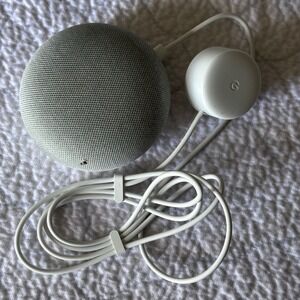Google Nest Mini 2nd Generation‎ Smart Speaker - Gray - Voice Activated - TESTED
